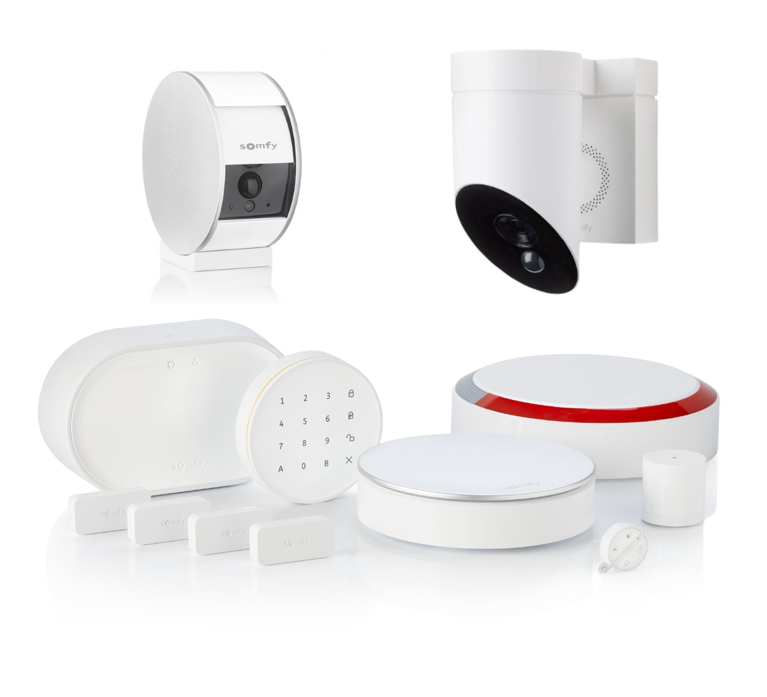 Image Zestaw alarmowy Home Alarm Advanced Max z kamerą wewnętrzną i zewnętrzną