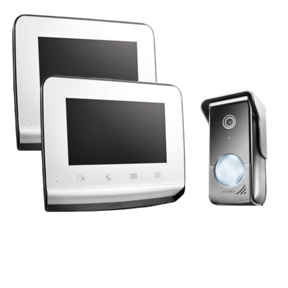 Image Wideodomofon V350 z dodatkowym monitorem wewnętrznym