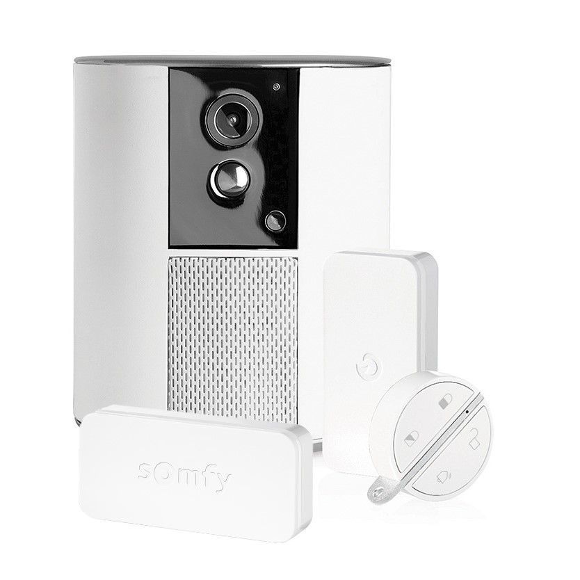 Image Zestaw Somfy One + kamera i alarm w jednym, z dodatkowym czujnikiem intellitag