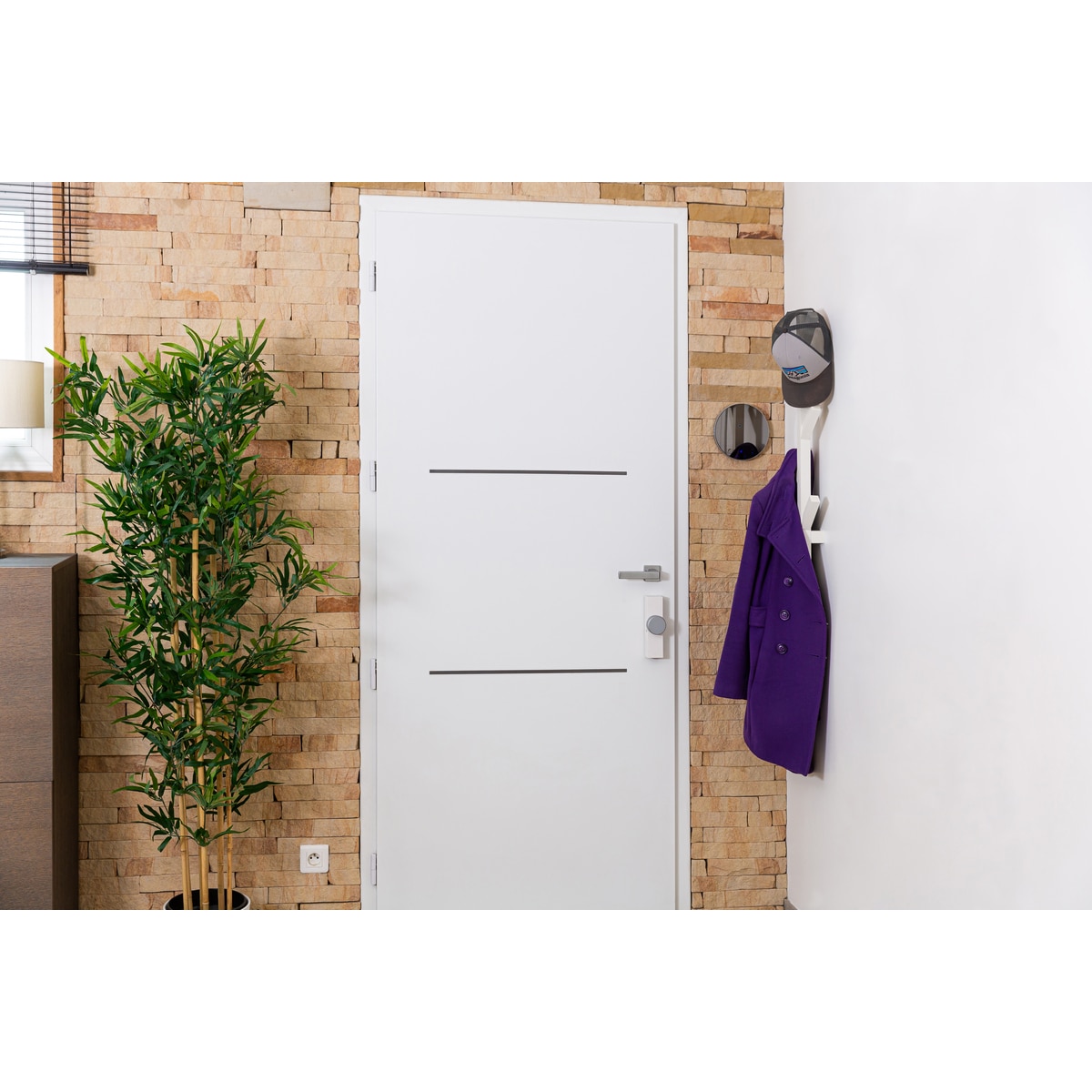 Zamek sterowany smartfonem Door Keeper - biały - 1870660 - 8 - Somfy