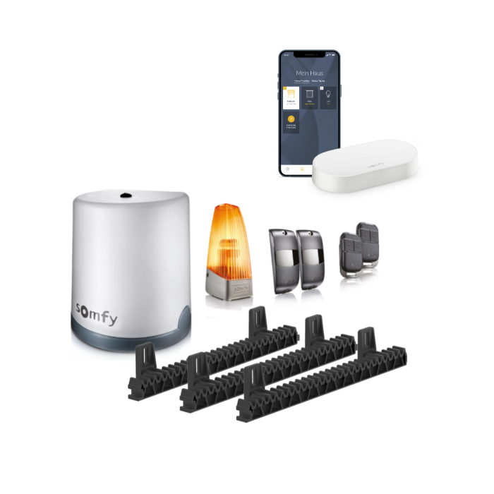 Napęd do bramy przesuwnej Freevia 400 + Centralka Connectivity kit Somfy