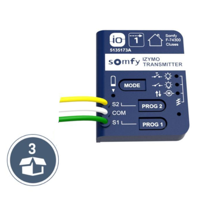Nadajniki IZYMO transmiter io 3 szt. Somfy