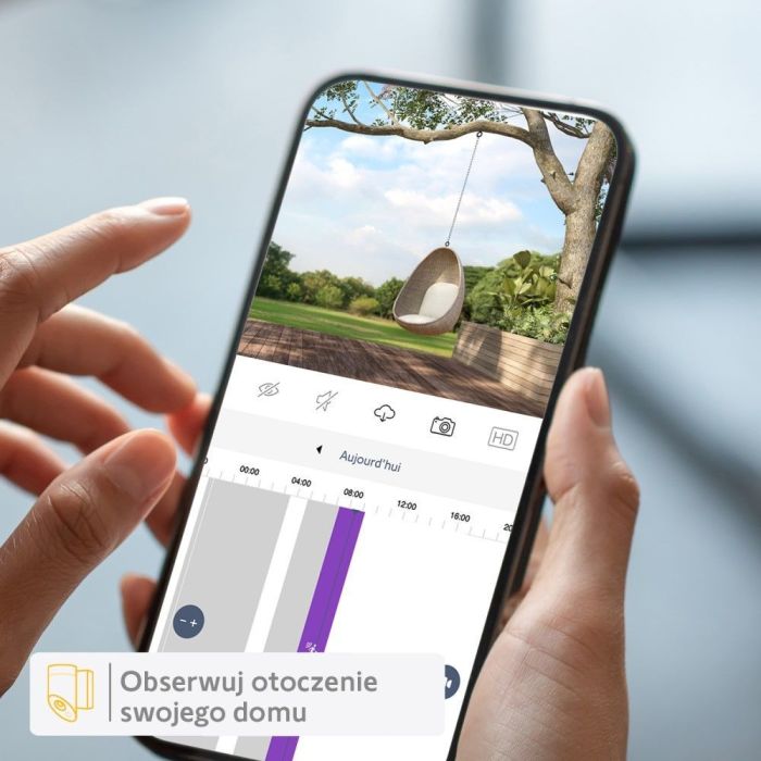Alarm bezprzewodowy - Zestaw z kamerą zewnętrzną