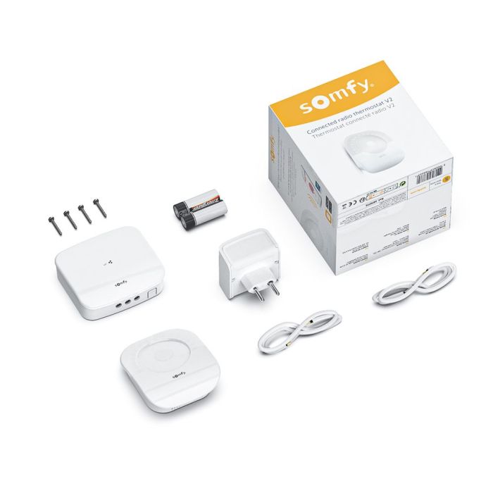Somfy
Termostat radiowy V2 - zdalnie sterowany przez internet