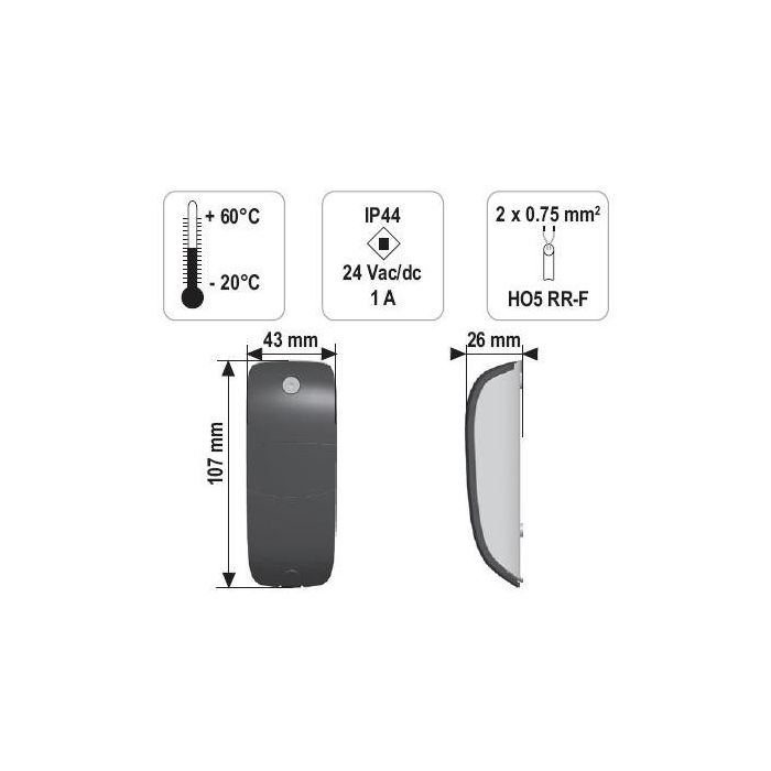 Somfy
Fotokomórki do bram garażowych, wjazdowych