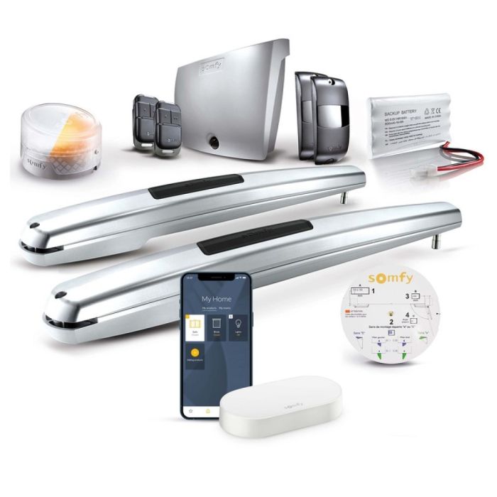 Somfy
Zestaw do zdalnego sterowania bramą skrzydłową: Connectivity Kit + Exavia Star 
