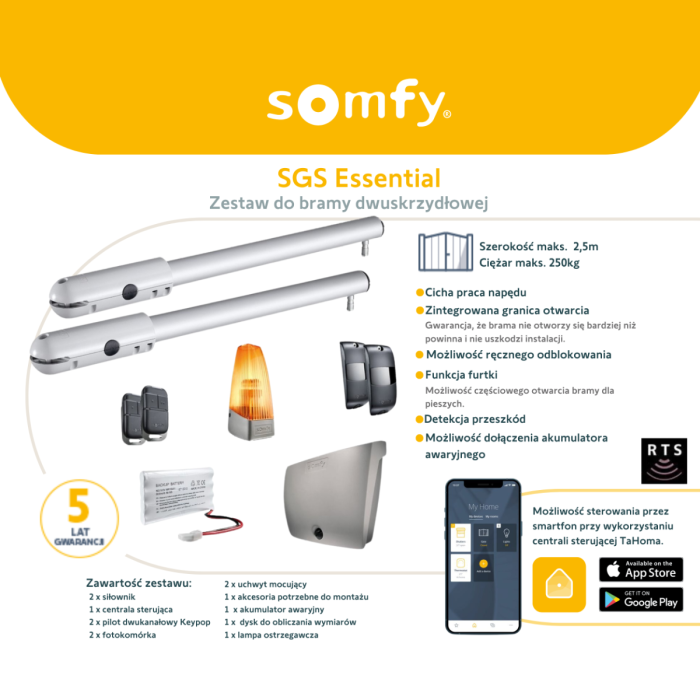 Napęd do bramy sgs essential - informacje o produkcie