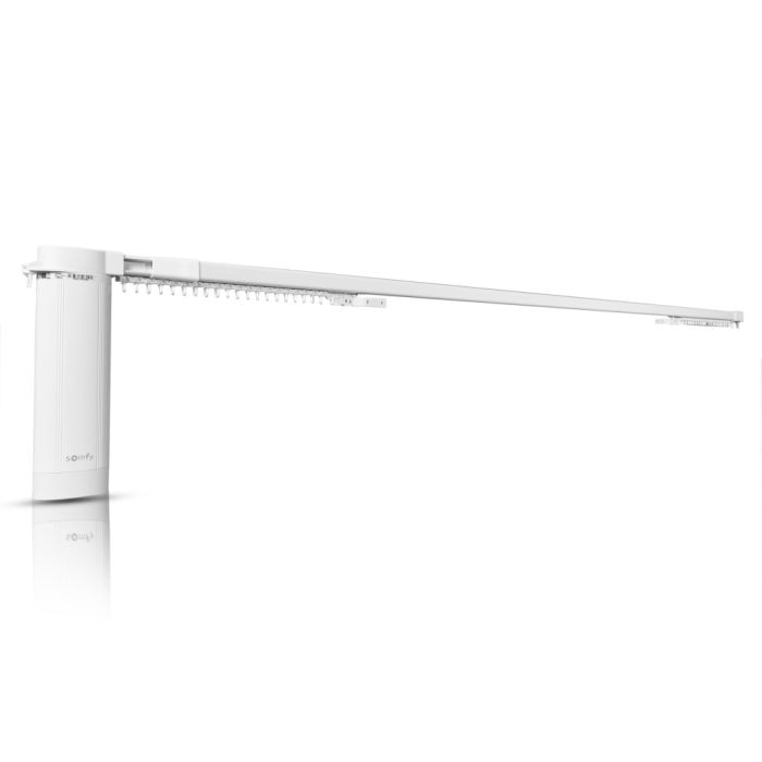 Karnisz elektryczny z regulowaną szyną DIY
