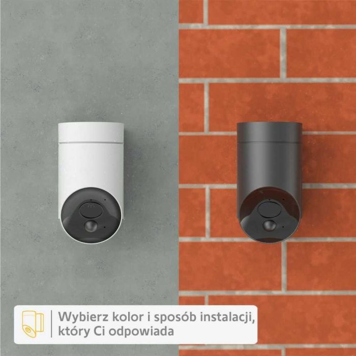 Somfy
Biała / Czarna kamera zewnętrzna