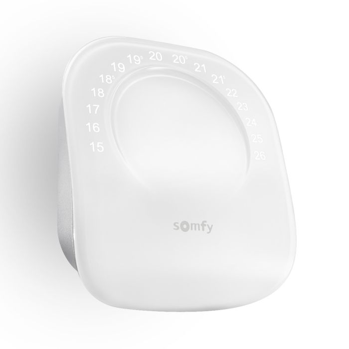Somfy
Termostat radiowy - zdalnie sterowany przez internet