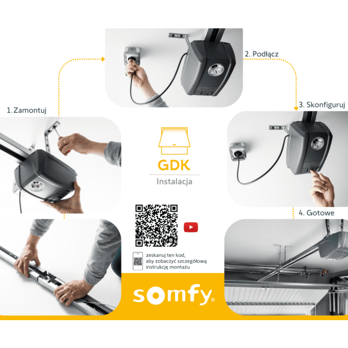 Somfy
Napęd do bram garażowych GDK 700