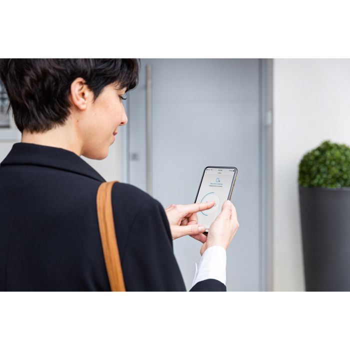 Zamek sterowany smartfonem Door Keeper - biały