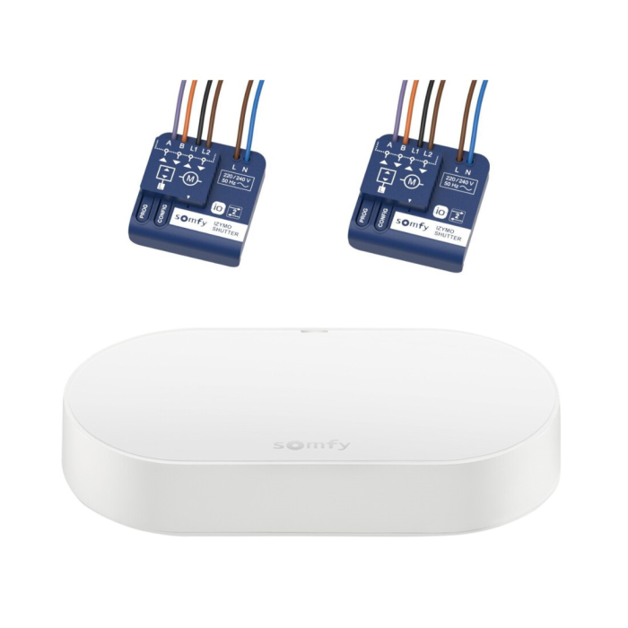 Zestaw: Connectivity kit + Odbiornik do rolet Izymo 3 szt.Somfy