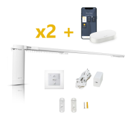Zestaw do zdalnego sterowania 2x Karnisze Elektryczne + Connectivity Kit