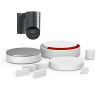 Zestaw alarmowy Home Alarm Essential Max z kamerą zewnętrzną 