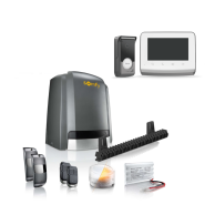 Napęd do bramy przesuwnej Slidy Moove 600 z wideodomofonem V350 Somfy