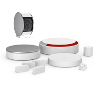 Zestaw: Home Alarm Essential Max + Kamera wewnętrzna Somfy