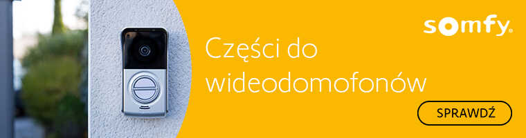 Somfy części do wideodomofonów